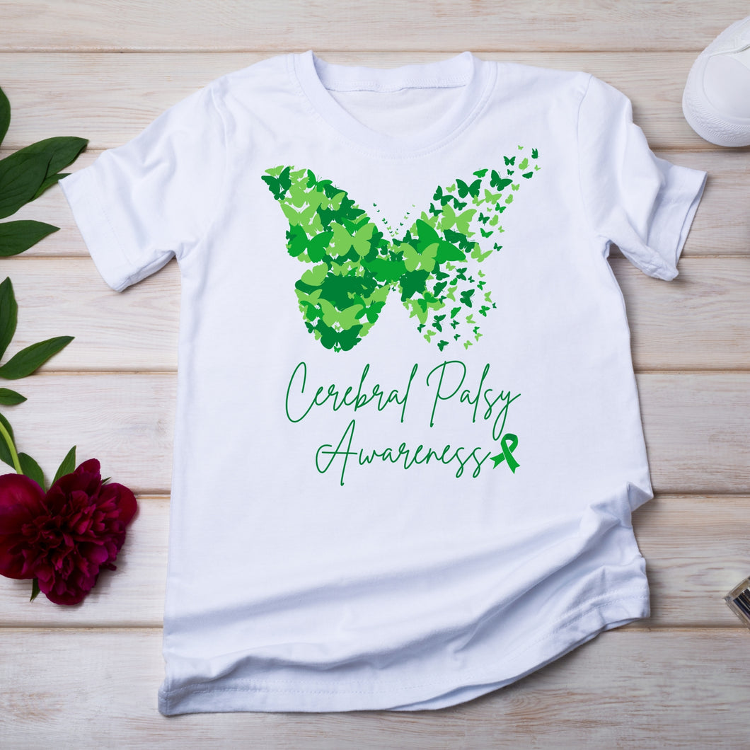 CP Awareness Butterfly T-Shirt